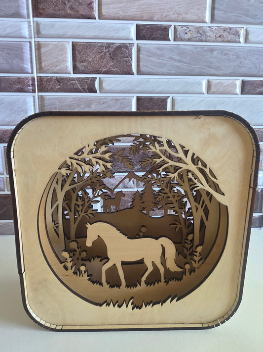 Horse night light